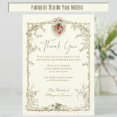 Begrafenis Katholiek Onbevlekt Hart van Maria Bedankkaart