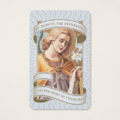 Begrafenis Katholieke St Gabriel Gebed Sympathie K Visitekaartje (Voorkant)