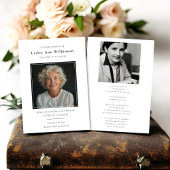 Begrafenis Memorial Sympathie Viering van het Leve Kaart