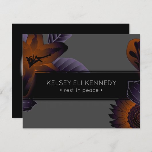  begrafenis met florelegant (Voorkant / Achterkant)