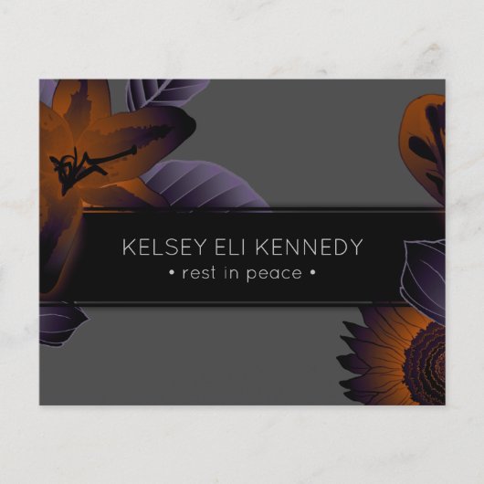 begrafenis met florelegant (Voorkant)