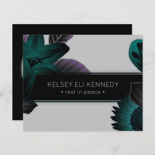 begrafenis met florelegant (Voorkant / Achterkant)