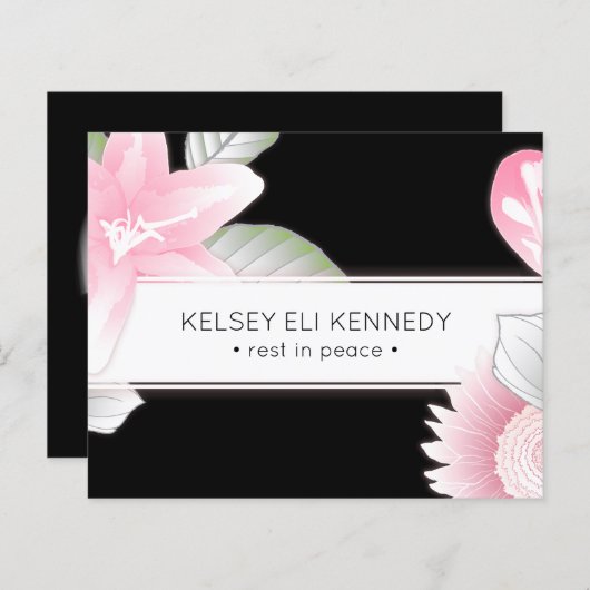 begrafenis met florelegant (Voorkant / Achterkant)