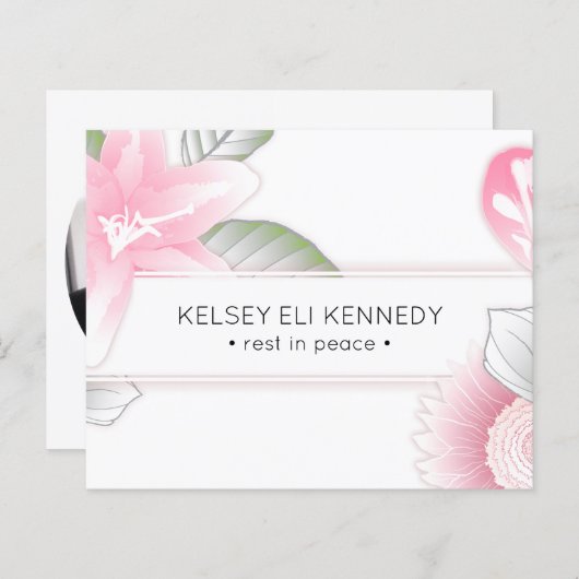 begrafenis met florelegant (Voorkant / Achterkant)