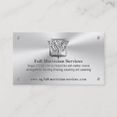 Begrafenis Mortician, Silver Square, Rising Phoeni Visitekaartje (Voorkant)