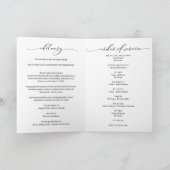 Begrafenis Orde van Dienst Foto Programma (Binnen)