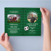 Begrafenis Orde van Levensduur Voetbal Football Flyer (Hand)