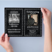 Begrafenis Orde van Service Gothic Rock Black Desi Flyer (Hand)