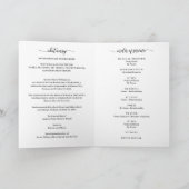 Begrafenis Overlijdensbericht Orde van de Dienst F Programma (Binnen)