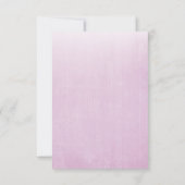 Begrafenis paarse roos foto familie dank u kaart (Achterkant)