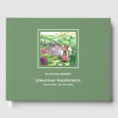 Begrafenis Rydal Mount William Wordsworth Home Gastenboek (Voorkant)