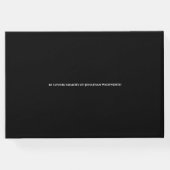 Begrafenis Tropical Beach Sunset Sfeer Gastenboek (Achterkant)