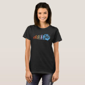 Begrafenis tuinman Begraafplaats Funeral 2 T-shirt (Voorkant volledig)