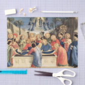 Begrafenis van de Maagd door Fra Angelico Tissuepapier (Craft)