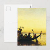 Begrafenis van een mummie op de Nijl door Frederic Briefkaart (Voorkant / Achterkant)