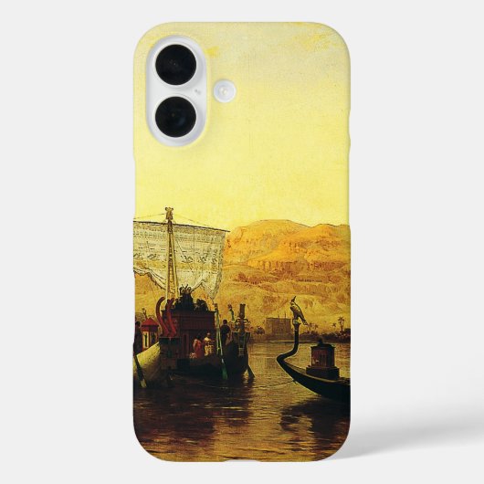 Begrafenis van een mummie op de Nijl door Frederic Case-Mate iPhone Case (Achterkant)
