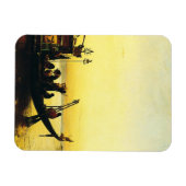 Begrafenis van een mummie op de Nijl door Frederic Magneet (Horizontaal)