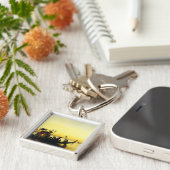 Begrafenis van een mummie op de Nijl door Frederic Sleutelhanger (Zijkant)