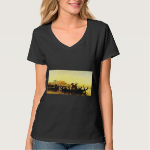 Begrafenis van een mummie op de Nijl door Frederic T-shirt