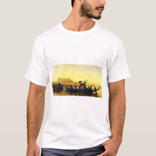 Begrafenis van een mummie op de Nijl door Frederic T-shirt