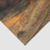 Begrafenis van een Viking (door Frank Dicksee) Tissuepapier (Detail)