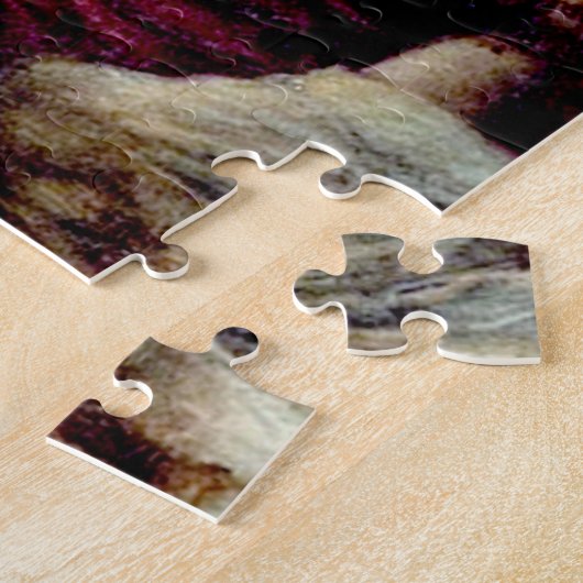 begrafenis van een Viking Warrior Sigurd en Brynhi Legpuzzel (Zijkant)