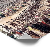 Begrafenis van Ludwig van Beethoven in Wenen Poster (Hoek)