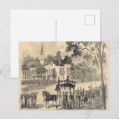 Begrafenis van New Orleans 1800 Briefkaart (Voorkant / Achterkant)