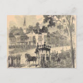 Begrafenis van New Orleans 1800 Briefkaart (Voorkant)