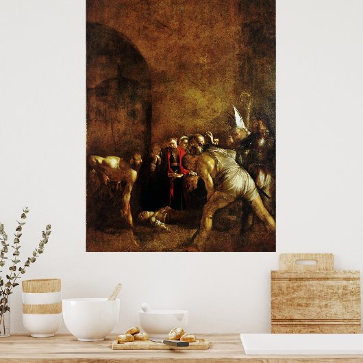 Begrafenis van Saint Lucy Poster (Keuken)