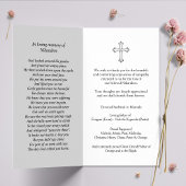 Begrafenis verlies kruisiging gebed sympathie kaar kaart