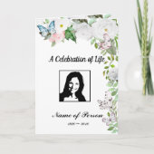 begrafenis/viering van het leven/herdenkingsprogra programma (Voorkant)