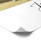 Begrafenis Welkomstbord Sjabloon Poster (Hoek)