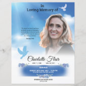 begrafenisaankondiging en uitnodiging (Voorkant)