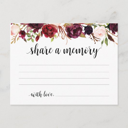 Begrafenisdienst, Bourgondië, Deel een Kaart (Voorkant)