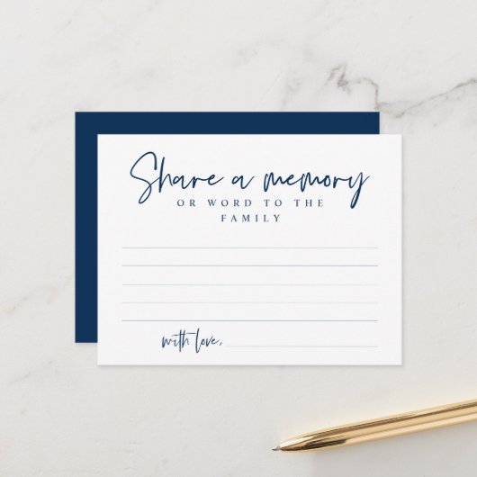 Begrafenisdienst, Deel een herinnering, Word Famil Briefkaart (Voorkant / Achterkant in situ)