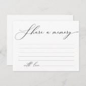 Begrafenisdienst, Deel een Kaart (Voorkant / Achterkant)