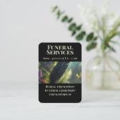 Begrafenisdiensten - Visitekaartje (Staand voorkant)
