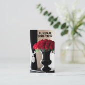 Begrafenisdirecteur Crematie Diensten Visitekaartje (Staand voorkant)