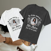 Begrafenisfoto Memorial: Aangepaste Shirten met fo T-shirt