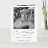 Begrafenisfoto Overlijdensbericht Orde van Dienst  Programma (Voorkant)