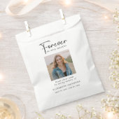 Begrafenisfoto voor altijd in ons hart Gedicht Geb Bedankzakje (Geknipt)