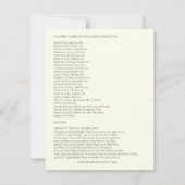 Begrafenisfotogebed religieus katholiek kaart (Achterkant)