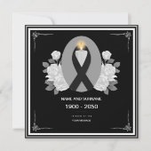 begrafenisgebed kaart (Voorkant)