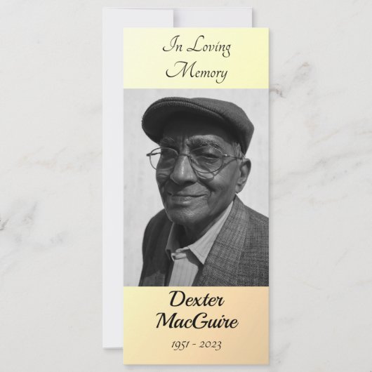 Begrafenisgebed Kaart | Eeuwig van jou (Voorkant)