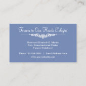 begrafenislofrede visitekaartje (Voorkant)