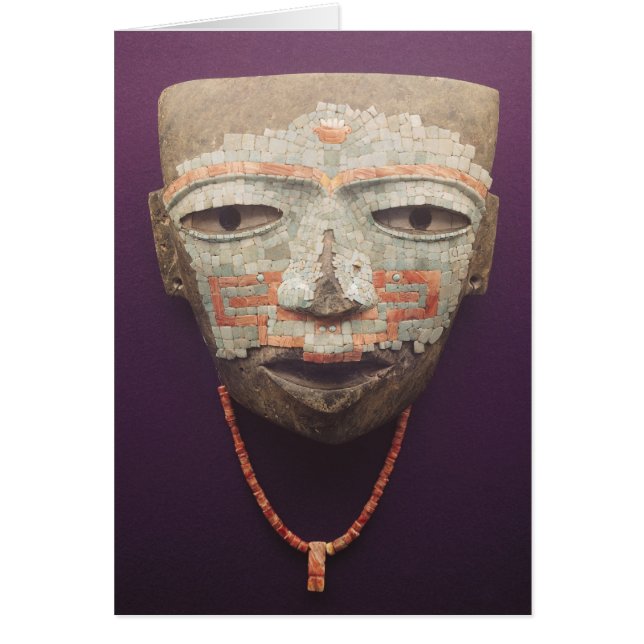 begrafenismasker uit Teotihuacan (Voorkant)