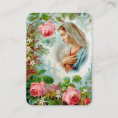 Begrafenismonument Onze Vrouwe Gebed Sympathie Kaa Visitekaartje (Voorkant)