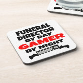 Begrafenisondernemer Gamer Bier Onderzetter (Linkerzijde)