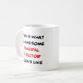 begrafenisondernemer, geweldig koffiemok (Voorkant links)
